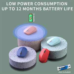 Rapoo M100G Optique Tri Mode Ergonomique Mince Silencieux 2400Dpi Bt 2.4G Mignon Mini Petit Ordinateur Portable <span class=keywords><strong>Souris</strong></span> Sans Fil - Product Image 3