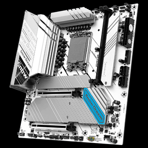 JGINYUE Z790M Snow Dream D5 Carte mère 2DDR5 Slots M-<span class=keywords><strong>ATX</strong></span> Jusqu'à 96 GB RAM Capacité pour ordinateur de bureau - Product Image 1