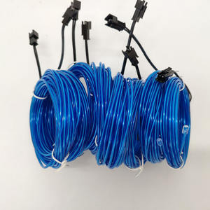 <span class=keywords><strong>Neon</strong></span> esnek şerit işık 1-100M EL tel araba dans partisi için toptan + denetleyici LED ışık EL tel - Product Image 4