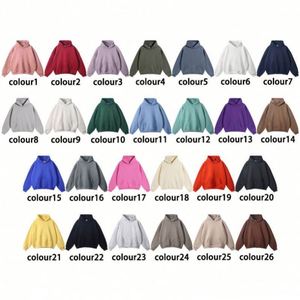 Sudadera con Capucha para Hombre, 100% Algodón, Gruesa, de Felpa Francesa, de Alta Calidad, Lisa, Estilo Urbano, con Logotipo Personalizado - Product Image 2