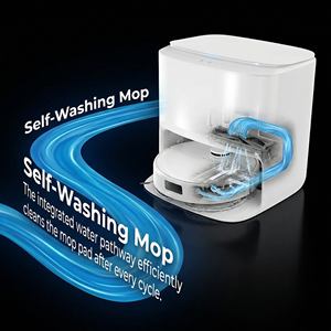 Aspiradora Inalámbrica con Navegación LDS, 8000 Pa de Potencia de Succión, 3 en 1, Barredora, Mopa, Aspiradora en Seco y Húmedo, 5200 mAh, Robot Aspiradora - Product Image 2