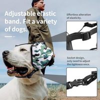 Casque anti-bruit pour chiens et chats OEM&ODM en gros, 22 dB SNR, protège-oreilles rigides, sangle réglable, soulagement de l'anxiété