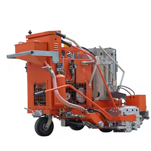 Machine de marquage routier thermoplastique à largeur réglable, portable, poussée à la main, avec distributeur de billes de verre - Product Image 6