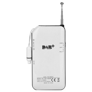 充電式バッテリーを備えた新しい最高のポータブルデジタルFMDABポケットラジオ