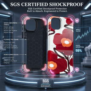 Étui de téléphone artistique de luxe pour iPhone 18 Pro Max, technologie IMD, graphismes intégrés, résistant aux rayures, <span class=keywords><strong>coque</strong></span> hybride PC TPU - Product Image 3