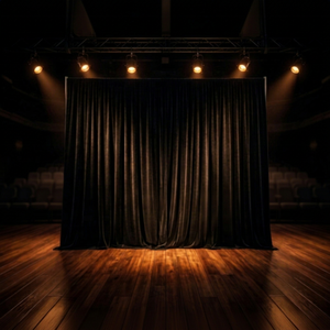 Aluminum Frame Pipe Kits Simple <b>Stand</b> with Lightproof Curtain Pipe Drape - Product Image 1