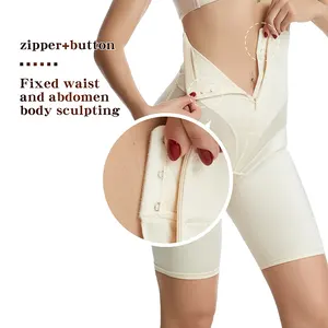 Ritsleting Pembentuk Tubuh Wanita Pinggang Tinggi 8825 Desain Meningkatkan Kontrol Pinggang Slimming Butt Lifter