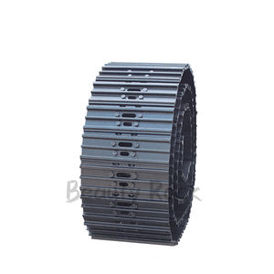 Suministro de fábrica takeuchi TB175 TB175C,TB180,TB180FR,TB1135C,TB1140 enlace de pista de acero y Zapata, placa de pista - Product Image 2