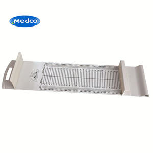 Alfombrilla de medición para bebés de 99 cm con escala en centímetros y pulgadas para medir la altura de bebés, uso doméstico, material ABS - Product Image 3