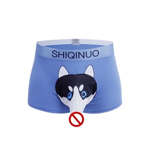 Calzoncillos bóxer para hombre y adolescente, diseño <span class=keywords><strong>de</strong></span> bala, con estampado <span class=keywords><strong>de</strong></span> cachorro tridimensional, ropa interior modal transfronteriza al por mayor - Product Image 5