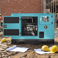 Générateur diesel silencieux CE ISO 50 KVA, générateur insonorisé 40 kW pour usage domestique, alimentation de secours triphasée avec ATS démarrage/arrêt automatique