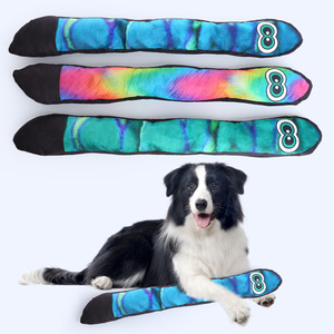 Hot Selling Luxury Kinghon Rattling Paper Pet Toys Interactive Crinkle No Stuffing Animals Snake Dog <b>Plush</b> Chew Toy Dog Toys - Product Image 1