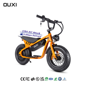 Vélo électrique OUXI, nouveau modèle, pour ville, route et montagne, OUXI 250w, vélo électrique à pneus larges, mini vélo pour enfant S73 - Product Image 1