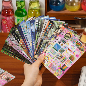 30 pcs/pack Coil Sticker Book Time Story Series Old Morning Style Material Handbook Valley Beauty DIY Collage - Product Image 1