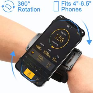 Vente flash : brassard de sport universel rotatif à 180°, détachable, pour téléphone portable, idéal pour la gym, la course à pied et les activités sportives. - Product Image 2