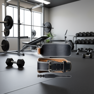 Ceinture de musculation en cuir IFAST, 4 pouces, avec boucle rembourrée, pour hommes, entraînement de force, fitness, sécurité - Product Image 2