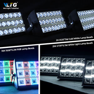 ไฟม่านฟ้าร้อง24ชิ้นยอดนิยมไฟแฟลชไฟวิญญาณพายุ3x8ชิ้นโคมไฟหลักพื้นหลังเวที24*3W สามารถ - Product Image 5