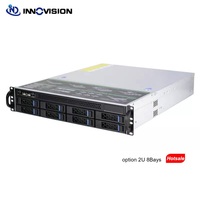 Servidor en Rack Empresarial 1U 2U con Firewall LAN 4GBe, Chipset 1*IPMIC236, RAID 01,5,10, Almacenamiento NAS de hasta 64 GB en Stock