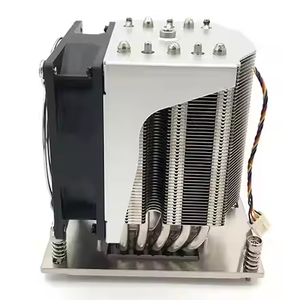 Ventilador PWM de 4 pines con refrigeración por aire para procesador de servidor/estación de trabajo SP5 4U, disipador de calor activo con tubo de calor para CPU, ¡Gran oferta! - Product Image 3