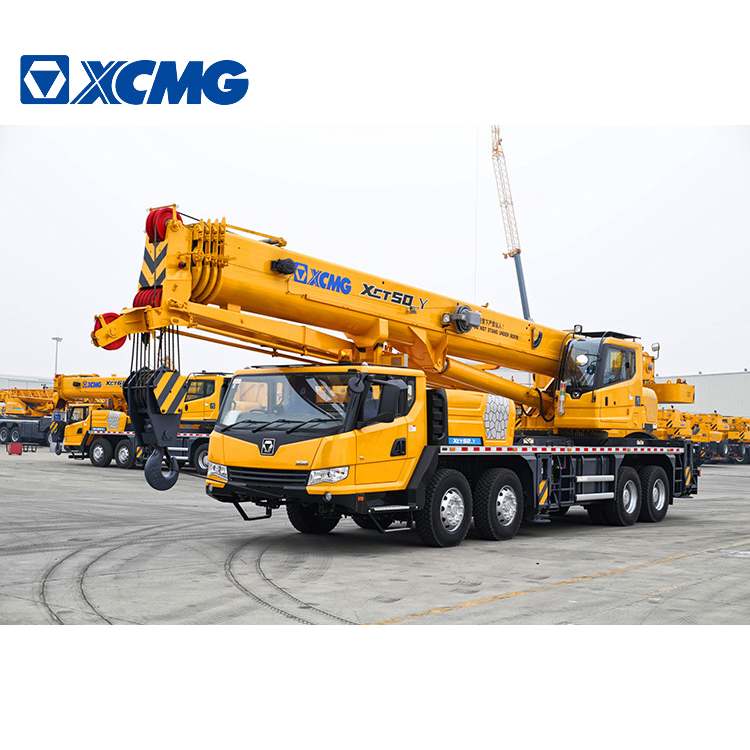 XCMG подержанный кран xct50 _ Y, 50 тонн, мобильный автокран по лучшей цене