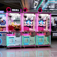 Machine de divertissement sur mesure, machine à griffes de type distributeur automatique, prix d'arcade, cadeau de poupée, bonbons, machine de jeu à pièces pour centre commercial