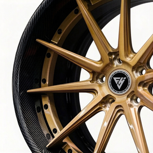 Jantes en fibre de carbone 5x112 5x120 5x127 5x130 18 20 21 22 26 pouces, jantes de luxe pour Audi, Ferrari, <span class=keywords><strong>BMW</strong></span> - Product Image 2