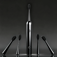 Brosse à dents électrique rechargeable portable pour adultes, multifonctionnelle, pour usage domestique, avec étui de voyage automatique pour les personnes actives en déplacement