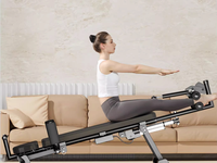 Lit de traction cervical et lombaire portable et pliable pour décompression vertébrale, réglable en hauteur, pour usage domestique