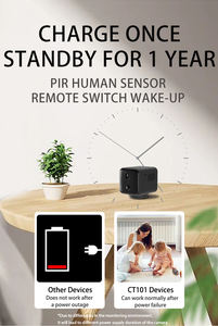 Winait Caméra de sécurité domestique FULL HD1080P <span class=keywords><strong>WIFI</strong></span> Talk bidirectionnelle Rotation à 360 degrés Moniteur pour bébé - Product Image 4