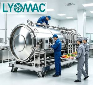 LMF-120 - Liofilizador Comercial al Vacío para Alimentos, Máquina de Procesamiento de Snacks, Yogur, Dulces y Mariscos, Equipo de Liofilización - Product Image 4