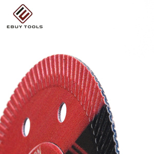 Lame de scie diamantée brasée sous <span class=keywords><strong>vide</strong></span> de haute qualité 115 mm 125 mm, qualité industrielle, pour la découpe de céramique Dekton, carrelage et porcelaine, OEM - Product Image 5