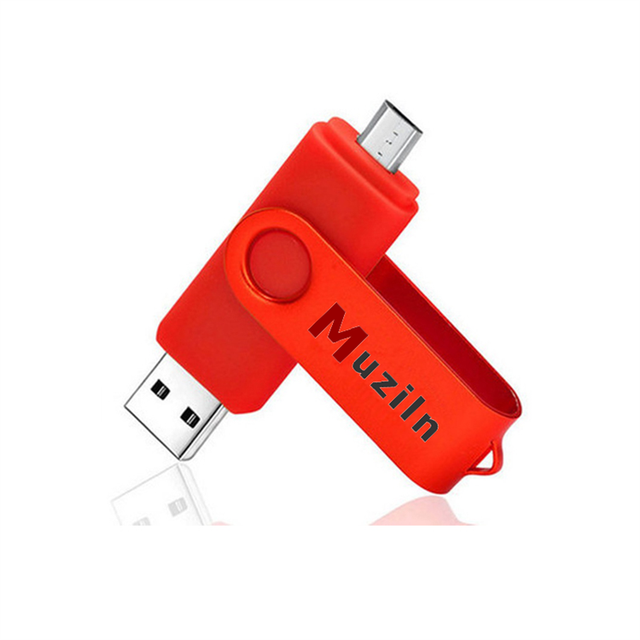 High Quality OTG USB Flash Drive 128GB 64GB 32GB 16GB 8GB 4GB 2GB Pen Drive Smartphone Pendrive OTG 2.0 USB Flash Drive