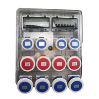Boîte de distribution portable personnalisable CHENF, étanche IP65, pour chantier, boîte de prise de courant mobile temporaire