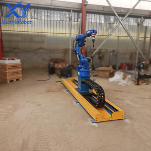 <span class=keywords><strong>Robot</strong></span> de soudage, bras robotisé laser, torche de soudage MIG, poste de travail de soudage de tuyaux Yaskawa AR2010 et rail de guidage au sol. - Product Image 4