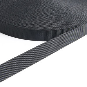 <span class=keywords><strong>Sangle</strong></span> en tissu tissé 100% polyester en tailles 20 mm, 25 mm, 32 mm, 38 mm <span class=keywords><strong>pour</strong></span> sacs, ceinture de bagage élastique avec logo personnalisé, forme plate - Product Image 3