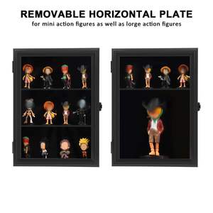 Vitrine de Noël 2026, vitrine de présentation, vitrine pour figurines, vitrine pour figurines à tête oscillante, boîte à ombre, armoire murale - Product Image 4