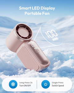 พัดลมพกพาขนาดเล็กแบบชาร์จไฟได้ผ่านพอร์ต USB พร้อมโลโก้สั่งทำ โรงงานขายส่งโดยตรง - Product Image 5