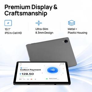 แท็บเล็ตแอนดรอยด์ขนาด 10.<span class=keywords><strong>1</strong></span> นิ้ว รุ่น G80 ความจุ 4GB 64GB พร้อม NFC POS Terminal ตู้คีออสก์แบบอินเทอร์แอคทีฟ พร้อมแท่นชาร์จหลายพอร์ต รองรับ ODM OEM - Product Image 4