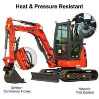 LIVRAISON GRATUITE Minipelle 3.5 tonnes Moteur Kubota de pelle ferme Nouvelles mini pelle 1 tonne 2 tonnes Prix des machines