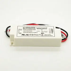 Fuente de alimentación del controlador LED 3W-15W corriente constante impermeable 160-600mA TRIAC y 010V controlador led regulable para caja de luz