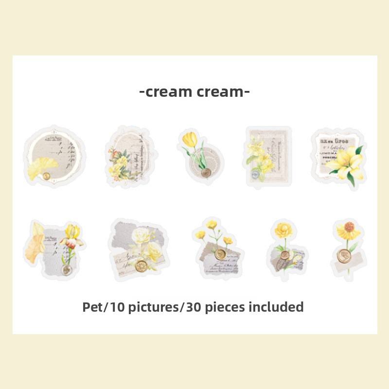 C Cream Frost Blossom