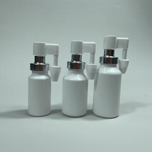 Capsules d'aérosol en HDPE de qualité médicale 10ml 15ml 20ml 30ml Snap on White Ear Throat <span class=keywords><strong>Spray</strong></span> Bottle Actor Dental <span class=keywords><strong>Spray</strong></span> Bottle - Product Image 3