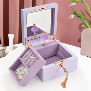 Luxury Lavender Dancing <b>Ballerina</b> <b>With</b> Lock Musical Trinket <b>Box</b> for Women Girls Gifts Wooden Jewelry <b>Box</b> <b>Music</b> <b>Box</b> - Product Image 4