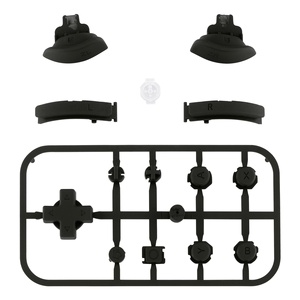 Kit de réparation complet de boutons noirs de remplacement ABXY, Home, Capture, Plus, Minus, D-pad, L, R, ZL, ZR, gâchettes pour Nintendo Switch Lite - Product Image 2
