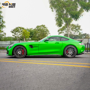Para <span class=keywords><strong>Mercedes</strong></span> Benz <span class=keywords><strong>AMG</strong></span> <span class=keywords><strong>GT</strong></span> GTC Upgrade GTR Style Body Kit Inyección de polipropileno moldeado PP Labio delantero Wing para 2 puertas Coupe - Product Image 5