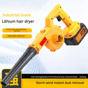 Sèche-cheveux rechargeable Souffleur à batterie au lithium Aspirateur de voiture haute puissance Souffleur à neige Dépoussiéreur - Product Image 2
