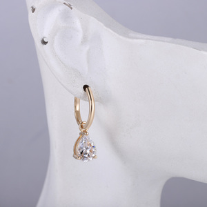 10K 14K 18K Yellow Gold Moissanite Fashion Ear <b>Rings</b> Customized Ear <b>Rings</b> <b>Set</b> for <b>Women</b> Jewelry for Party Wedding Anniversary - Product Image 3
