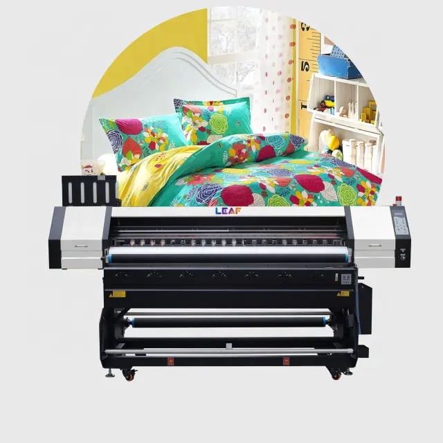 LEAF digital dye T shirts sublimation printer 4 head cloth heat transfer sublimation printing machine