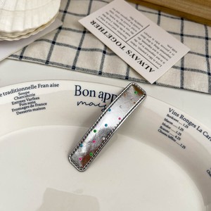 Barrettes à cheveux en cuir PU et tissu Fashion Star pour enfants, usage quotidien, haute qualité, couleur argentée avec motif de dessin animé - Product Image 3