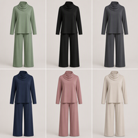 Ensemble de sport musulman personnalisé pour femmes, 2 pièces, abaya, vêtements de sport, haut à manches longues, pantalon large, vêtements de sport modestes, vêtements de tous les jours et de sport